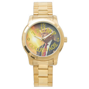 PRÄSIDENT DONALD TRUMP GOLDEN AGE ARMBANDUHR