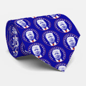 Präsident Donald Trump in Blau Krawatte (Gerollt)