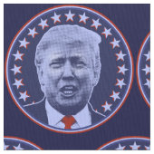 Präsident Donald Trump in Blau Stoff (Nahaufnahme)