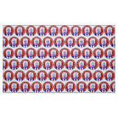 Präsident Donald Trump in Rot Stoff (Fat Quarter (45,7 x 55,9 cm))