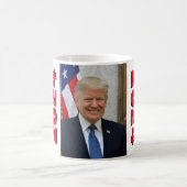 Präsident Donald Trump Kaffeetasse (Mittel)