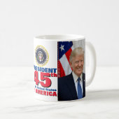 Präsident Donald Trump Kaffeetasse (VorderseiteRechts)