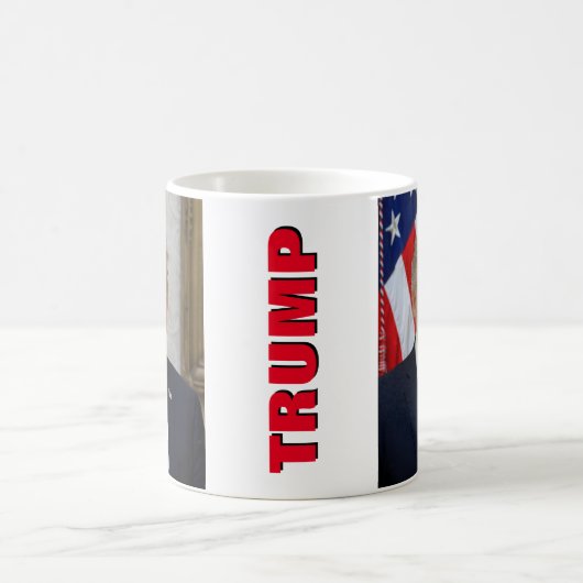 Präsident Donald Trump Kaffeetasse (Mittel)