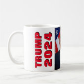 Präsident Donald Trump Kaffeetasse (Links)