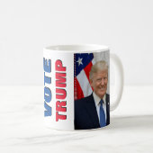 Präsident Donald Trump Kaffeetasse (VorderseiteRechts)