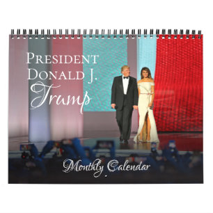 Präsident Donald Trump Kalender Monatsübersicht Wa