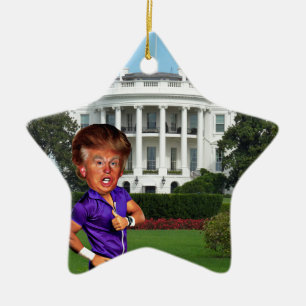 Präsident Donald Trump Keramik Ornament