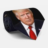 Präsident Donald Trump Krawatte (Gerollt)