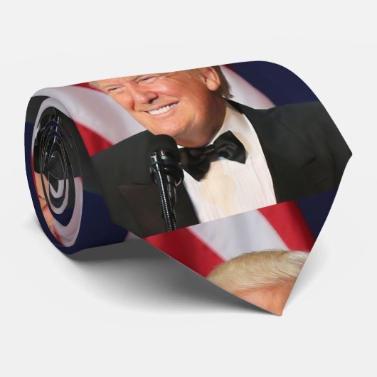 Präsident Donald Trump Krawatte (Gerollt)