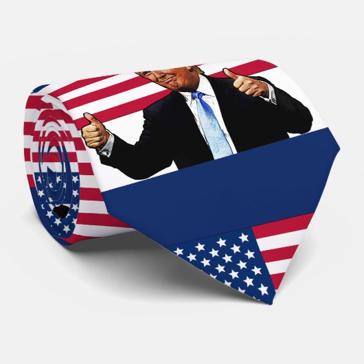 Präsident Donald Trump Krawatte (Gerollt)