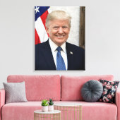 Präsident Donald Trump Leinwanddruck (Insitu (Wohnzimmer))