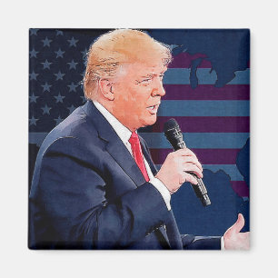 Präsident Donald Trump Magnet
