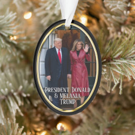 Präsident Donald Trump & Melania Ornament