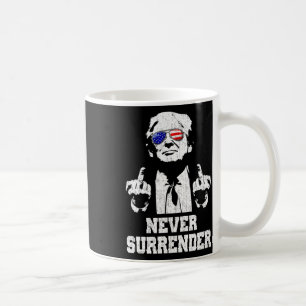 Präsident Donald Trump Middle Finger Kaffeetasse