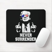 Präsident Donald Trump Middle Finger Mousepad (Mit Mouse)