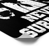 Präsident Donald Trump Middle Finger Poster (Ecke)