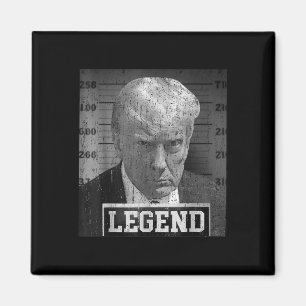 Präsident Donald Trump Mugshot 2024 Nicht schuldig Magnet
