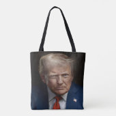 Präsident Donald Trump Offiziell Portrait Tasche (Rückseite)
