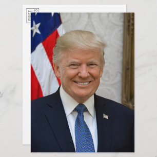 Präsident Donald Trump Offizielles Portrait 2017 Einladung