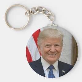 Präsident Donald Trump Offizielles Portrait 2017 Schlüsselanhänger