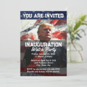 Präsident Donald Trump Party für die Amtseinführun Einladung (Stehend Vorderseite)