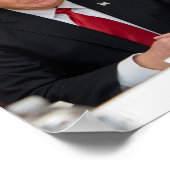 Präsident Donald Trump Poster (Ecke)