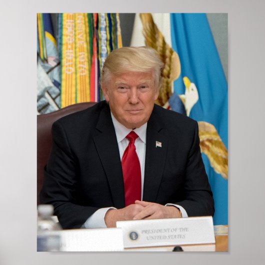 Präsident Donald Trump Poster (Vorne)