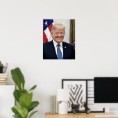 Präsident Donald Trump Poster (Heimbüro)