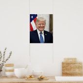 Präsident Donald Trump Poster (Küche)