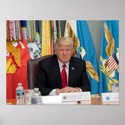 Präsident Donald Trump Poster (Vorne)