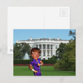 Präsident Donald Trump Postkarte (Vorne/Hinten)