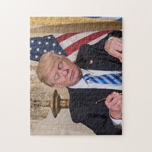 Präsident Donald Trump Puzzle (Vertikal)