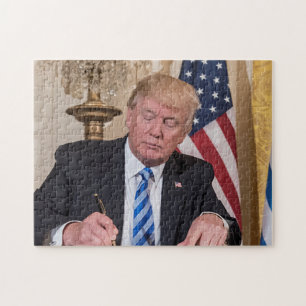Präsident Donald Trump Puzzle