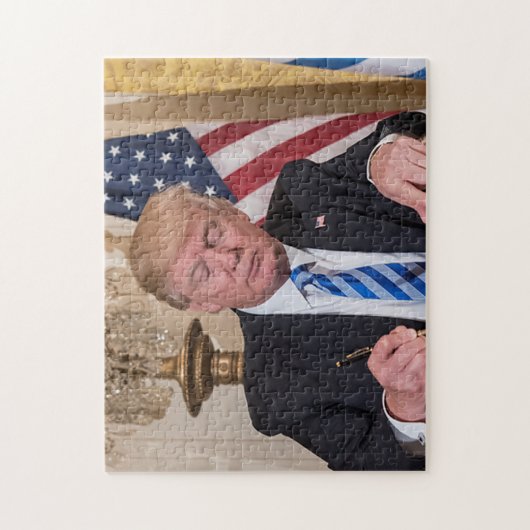 Präsident Donald Trump Puzzle (Vertikal)