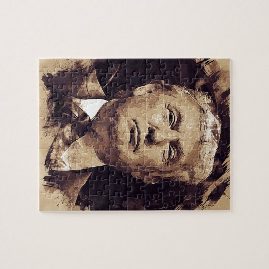 Präsident Donald Trump Puzzle (Horizontal)