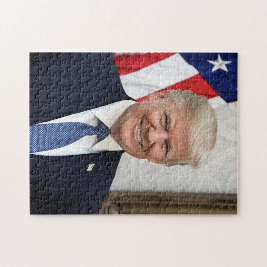 Präsident Donald Trump Puzzle (Horizontal)
