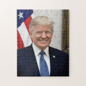 Präsident Donald Trump Puzzle (Vertikal)