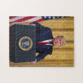 Präsident Donald Trump Puzzle (Horizontal)