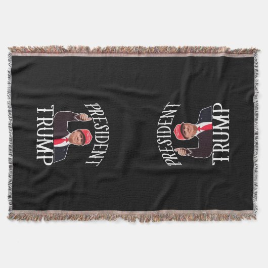 Präsident Donald Trump Red Hat stumbs Decke (Vorderseite)