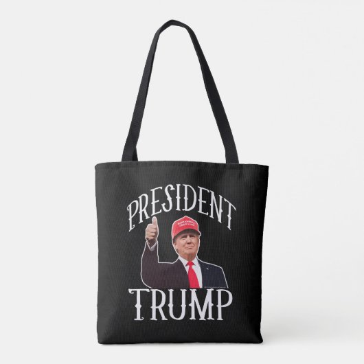 Präsident Donald Trump Red Hat stumbs Tasche (Rückseite)