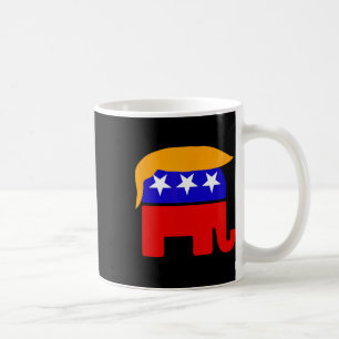 Präsident Donald Trump Republikaner Elephant Hair Kaffeetasse