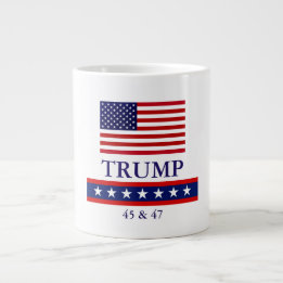 PRÄSIDENT DONALD TRUMP RIESEN-KOFFEE-TASSE Jumbo-Tasse