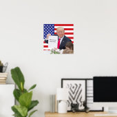Präsident Donald Trump - Schreiben Sie Ihren eigen Poster (Heimbüro)
