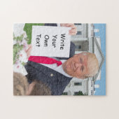 Präsident Donald Trump - Schreiben Sie Ihren eigen Puzzle (Horizontal)