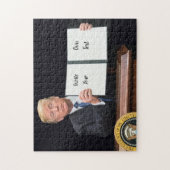 Präsident Donald Trump - Schreiben Sie Ihren eigen Puzzle (Vertikal)