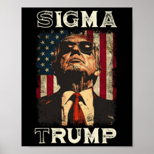 Präsident Donald Trump - Sigma Trump Poster