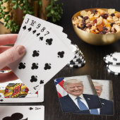 Präsident Donald Trump Spielkarten (In Situ)