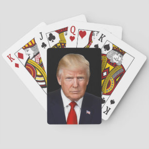 Präsident Donald Trump Spielkarten