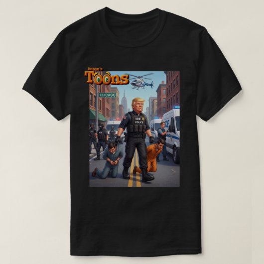 PRÄSIDENT DONALD TRUMP T-Shirt (Design vorne)