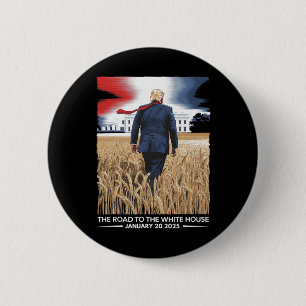 Präsident Donald Trump Tag der Amtseinführung 2025 Button